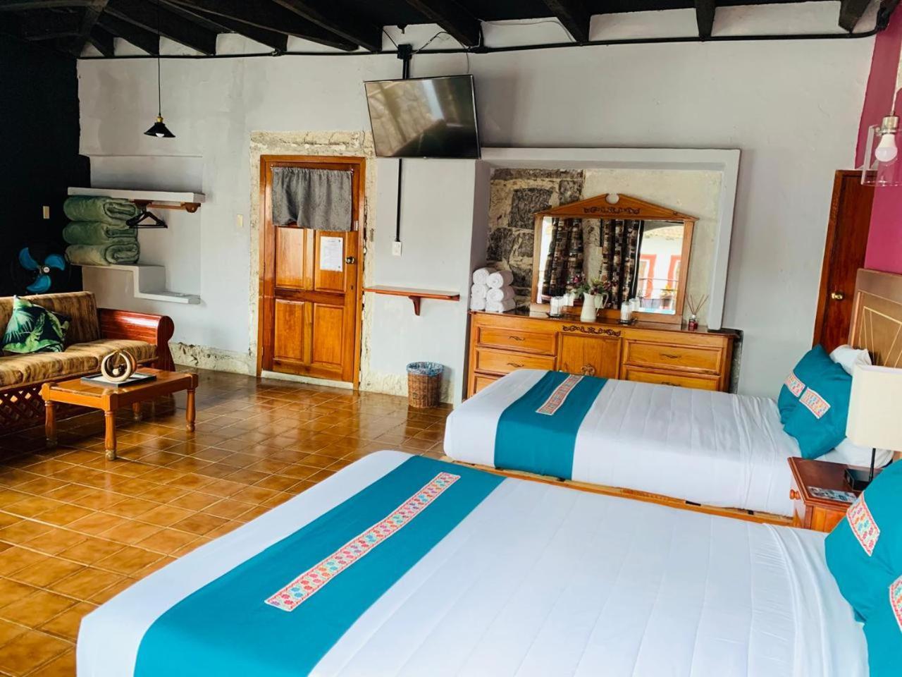 Posada La Plazuela Cuetzalán Bagian luar foto